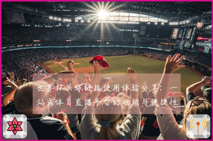 世界杯买球链接使用体验分享：一站式体育直播平台的功能与便捷性评测