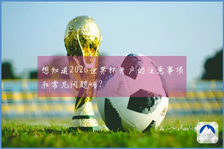 想知道2026世界杯开户的注意事项和常见问题吗？