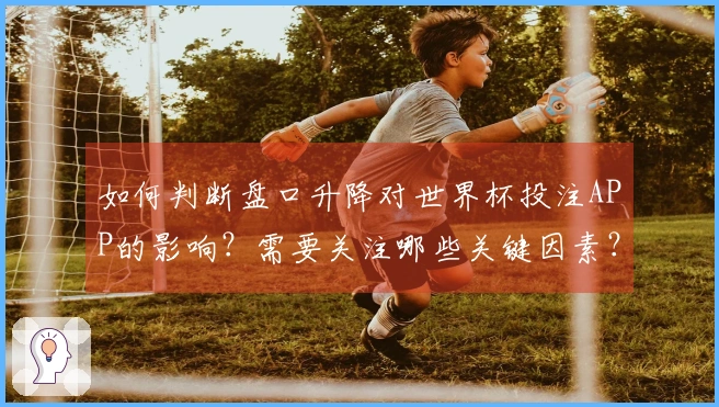如何判断盘口升降对世界杯投注APP的影响？需要关注哪些关键因素？